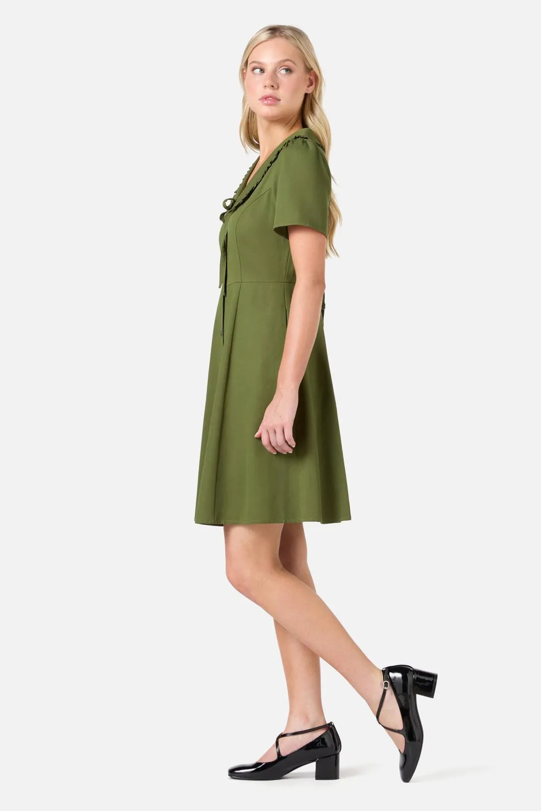 Dorothy Collared Mini Dress sold by Modcloth product image thumbnail 3