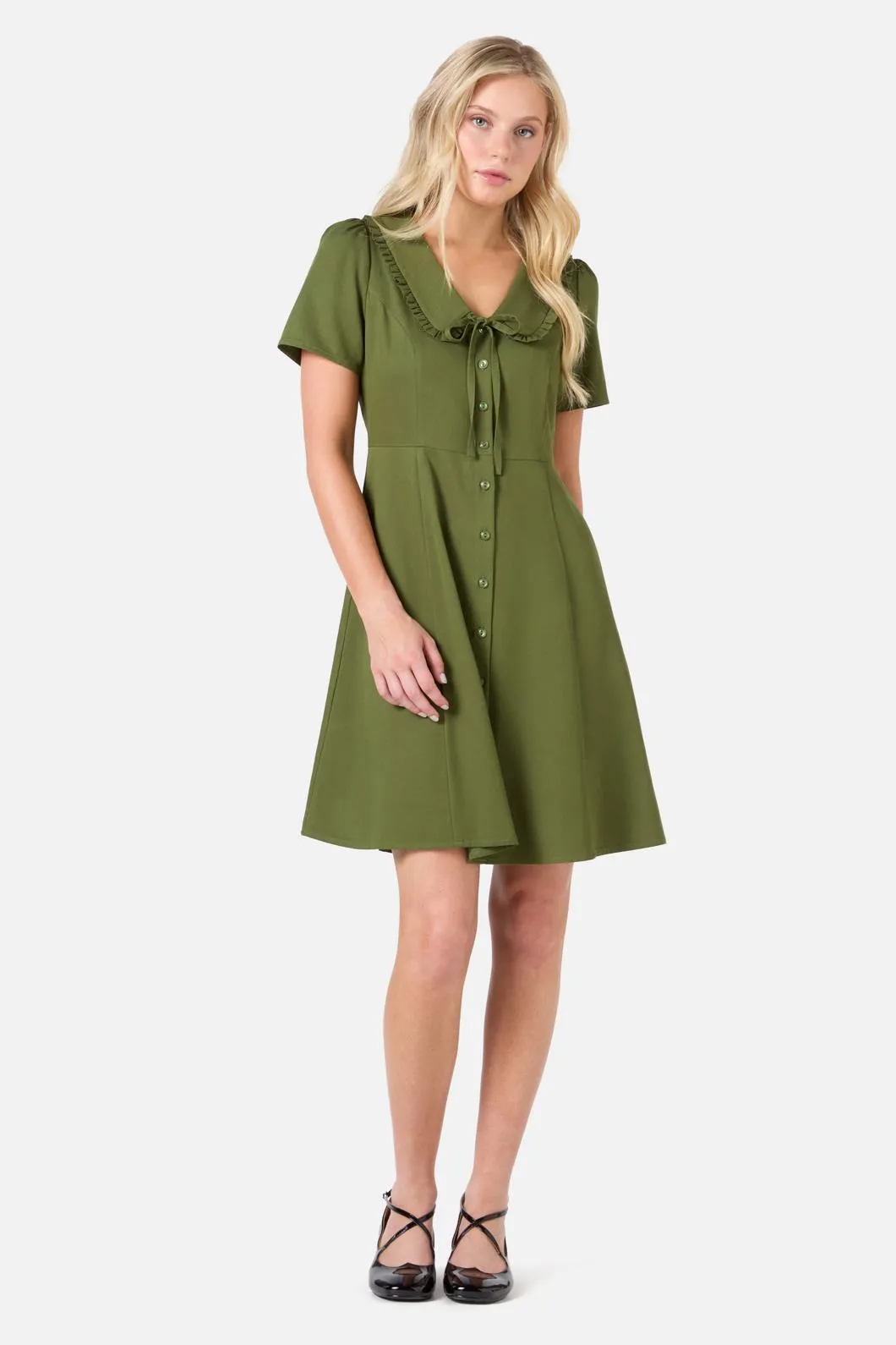 Dorothy Collared Mini Dress sold by Modcloth product image thumbnail 2