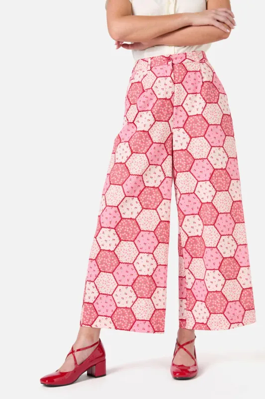 Patchwork Culotte made by Modcloth