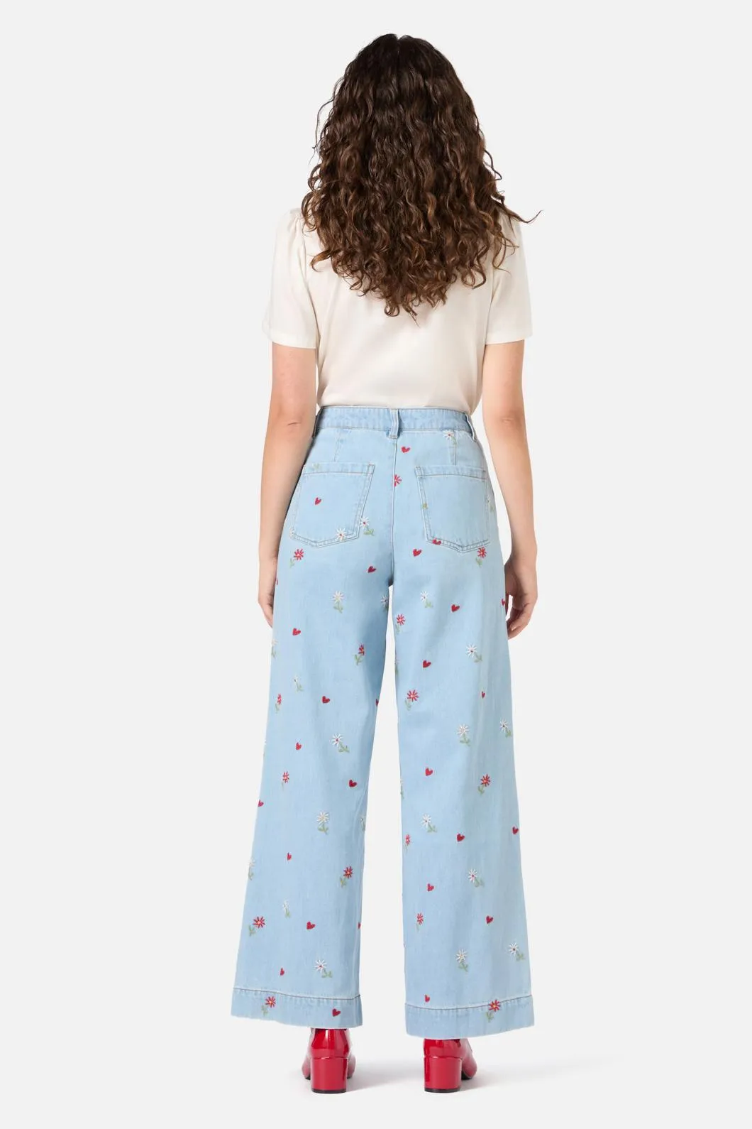 Ditsy Embroidered Jean sold by Modcloth product image thumbnail 5