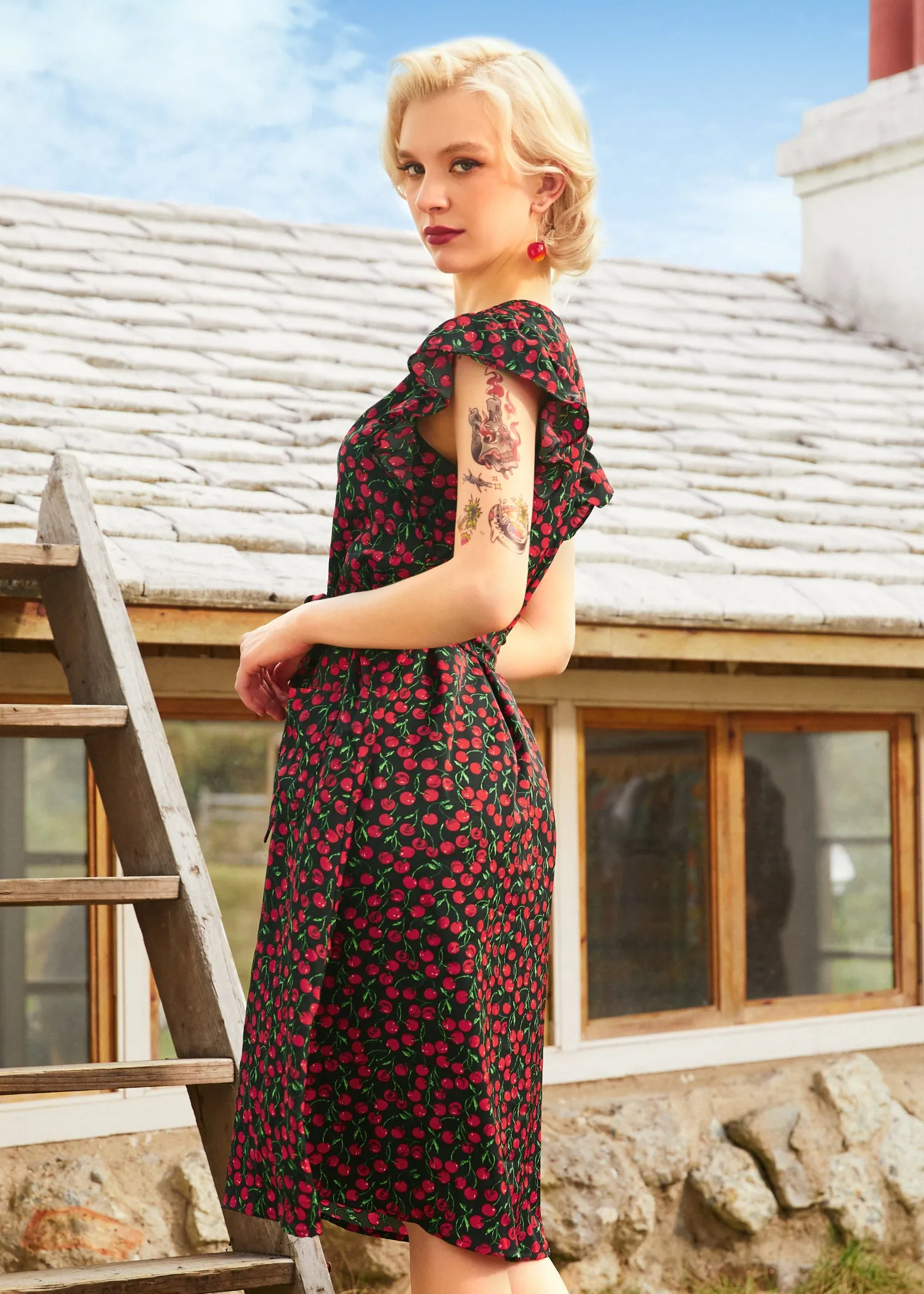 Cherry Picked Perfection Dress sold by Modcloth product image thumbnail 3