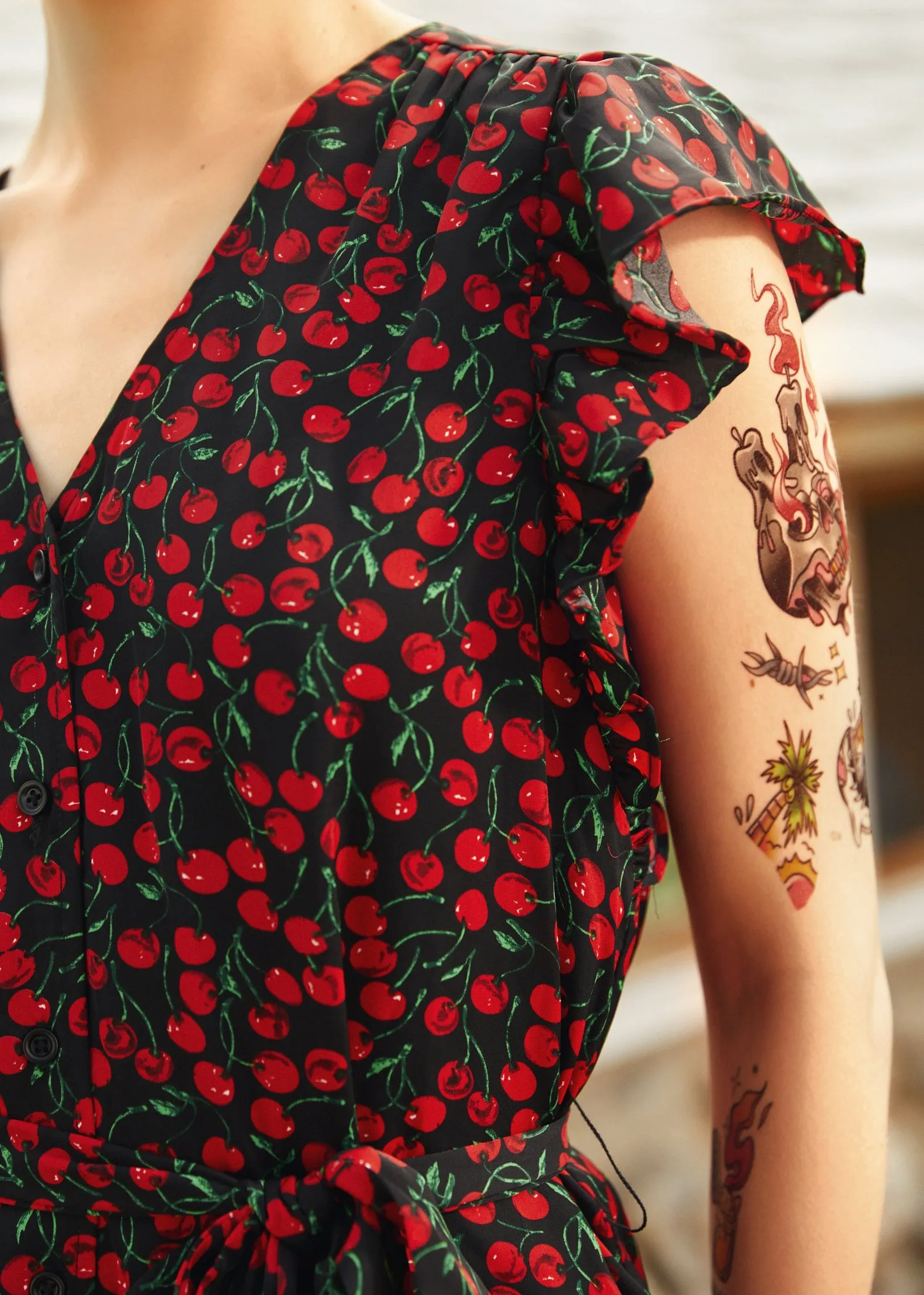 Cherry Picked Perfection Dress sold by Modcloth product image thumbnail 4