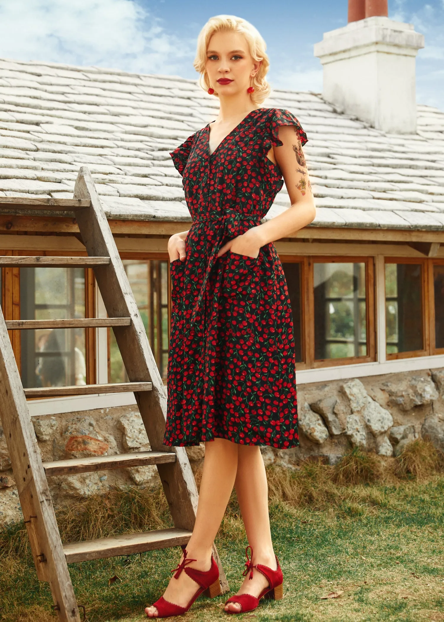 Cherry Picked Perfection Dress sold by Modcloth product image thumbnail 5