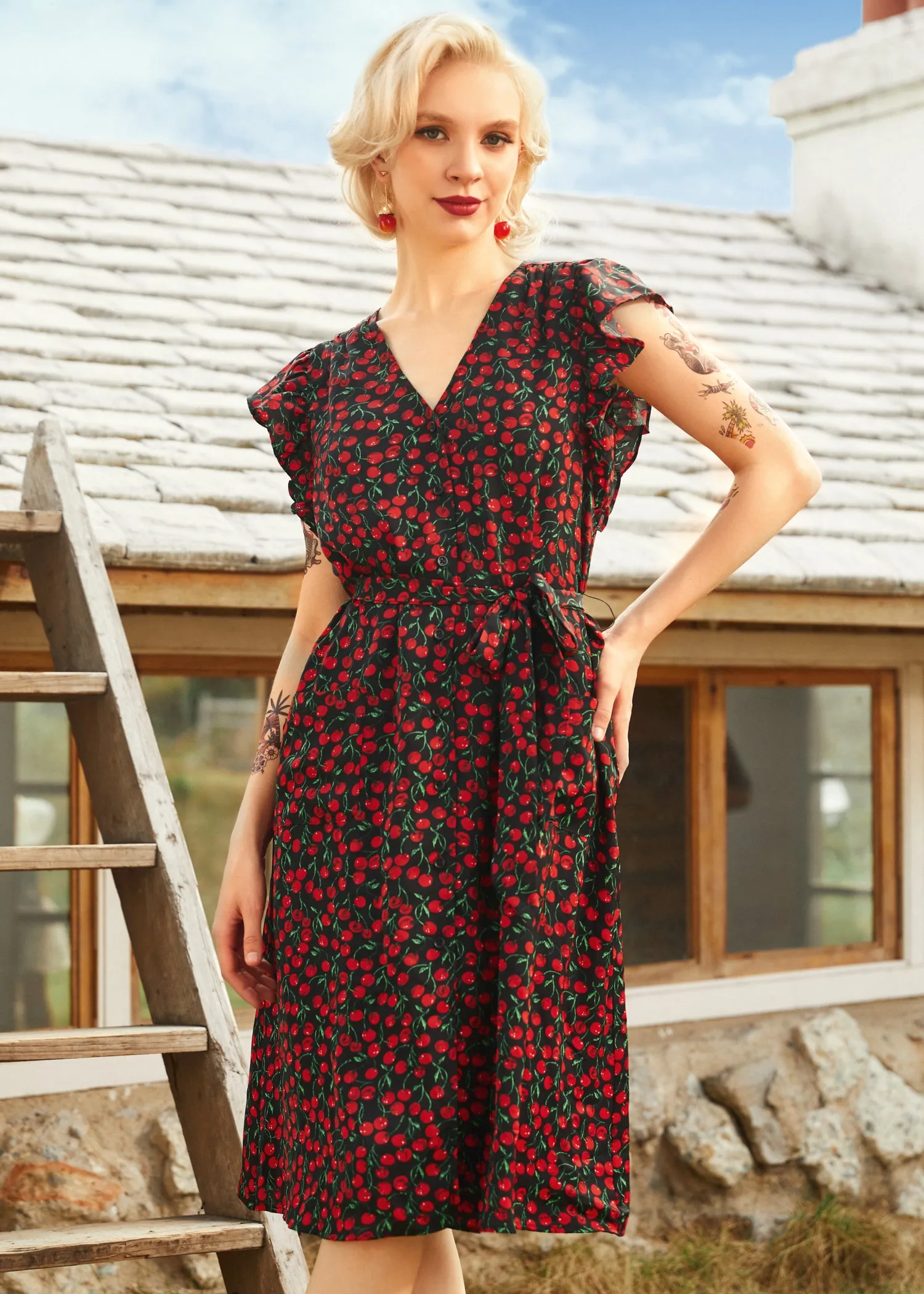 Cherry Picked Perfection Dress sold by Modcloth product image thumbnail 2