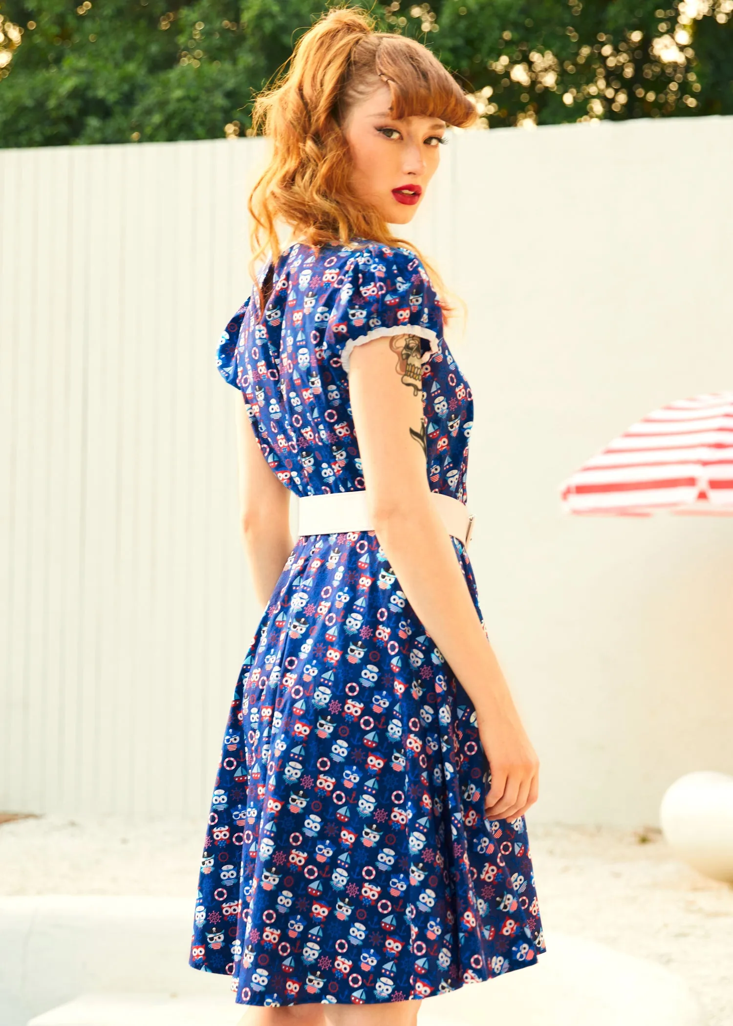 Drive In Delight Fit & Flare Dress sold by Modcloth product image thumbnail 4