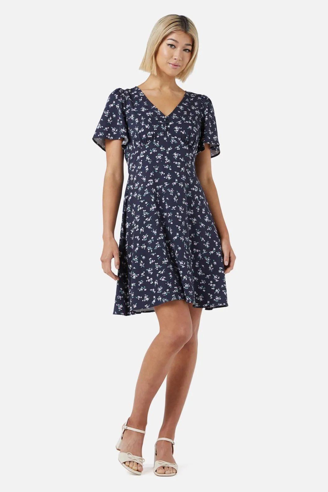 Lila Ditsy Mini Dress sold by Modcloth product image thumbnail 3