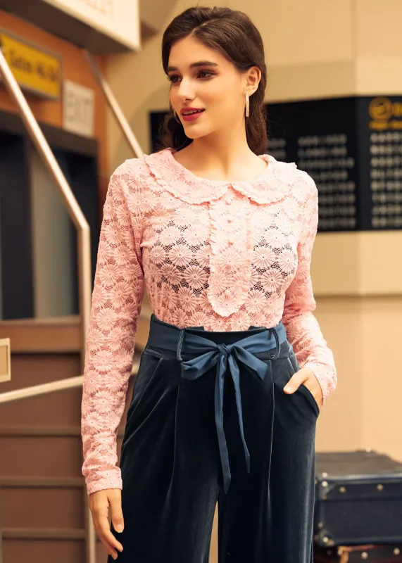 Charismatic Classic Peter Pan Top (Final Sale) sold by Modcloth