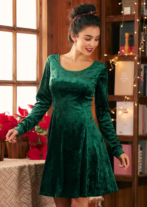 Retro Radiance Fit & Flare Dress sold by Modcloth