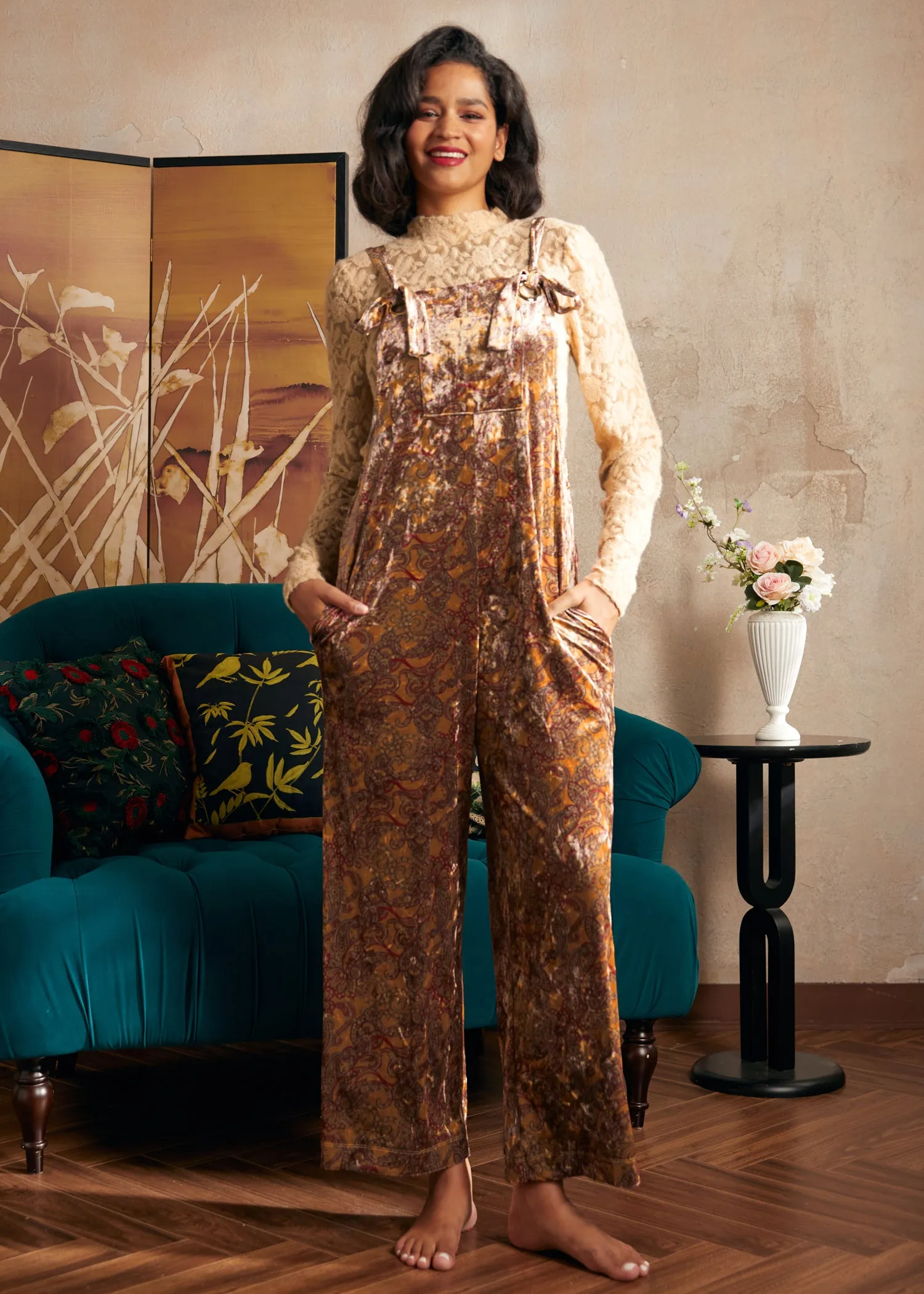 Jazzy Jewel Overalls sold by Modcloth product image thumbnail 2