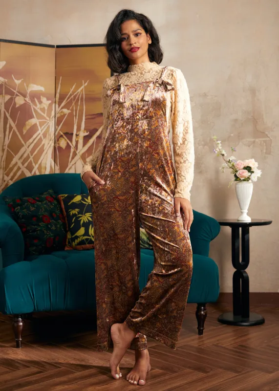 Jazzy Jewel Overalls made by Modcloth