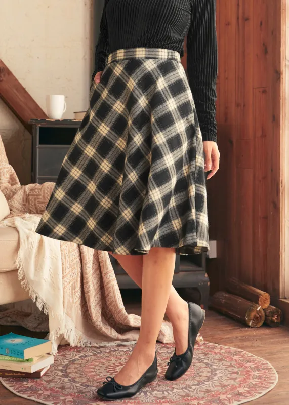 Golden Hour Gal Midi Skirt sold by Modcloth
