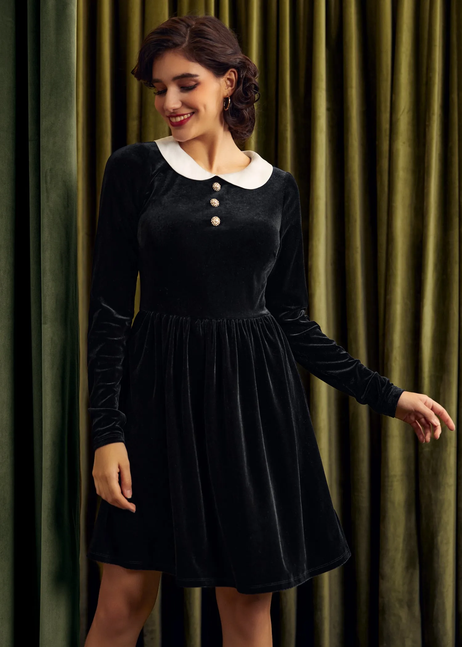 Twirling in Time Fit & Flare Dress sold by Modcloth product image thumbnail 5