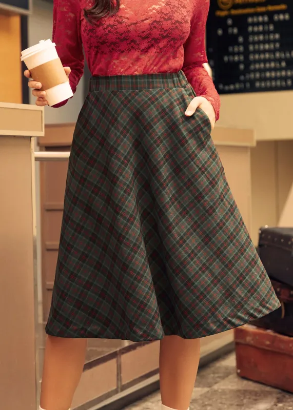 Golden Hour Gal Midi Skirt sold by Modcloth