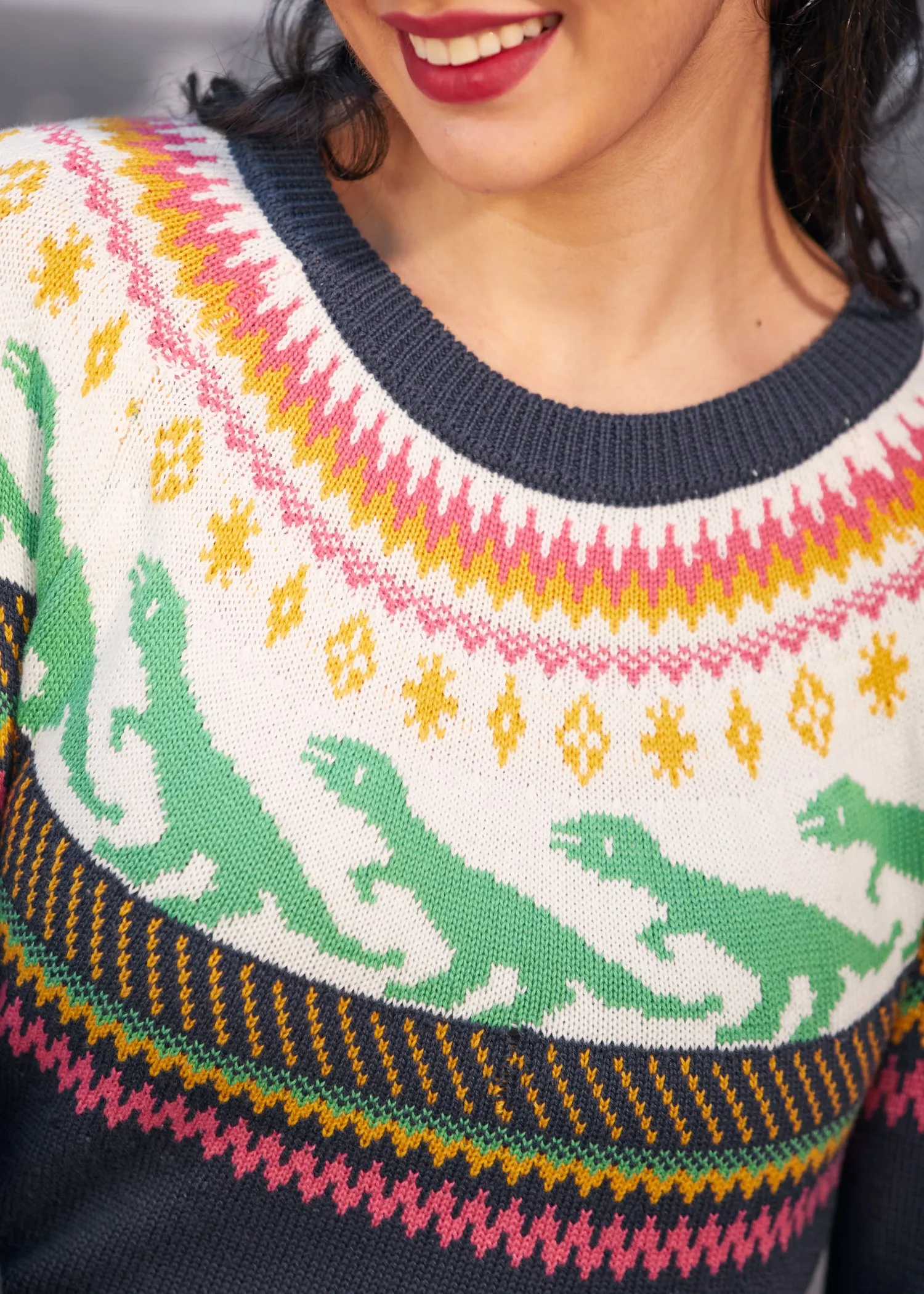 Retro Charm Raglan Sweater sold by Modcloth product image thumbnail 2