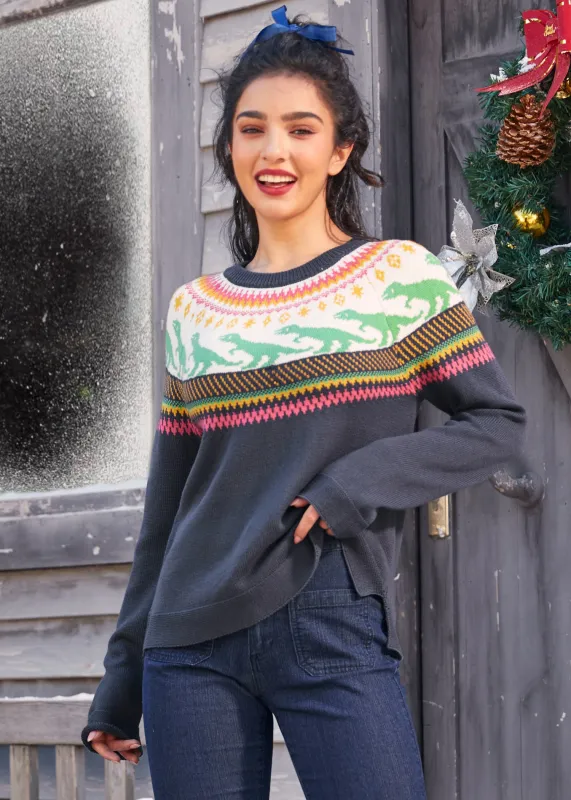Retro Charm Raglan Sweater sold by Modcloth