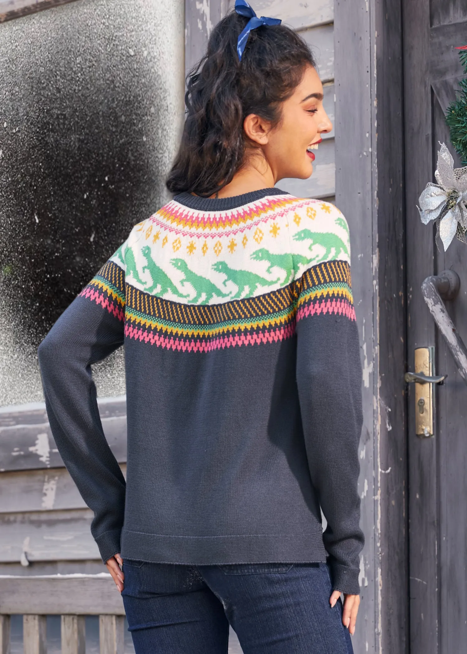 Retro Charm Raglan Sweater sold by Modcloth product image thumbnail 5