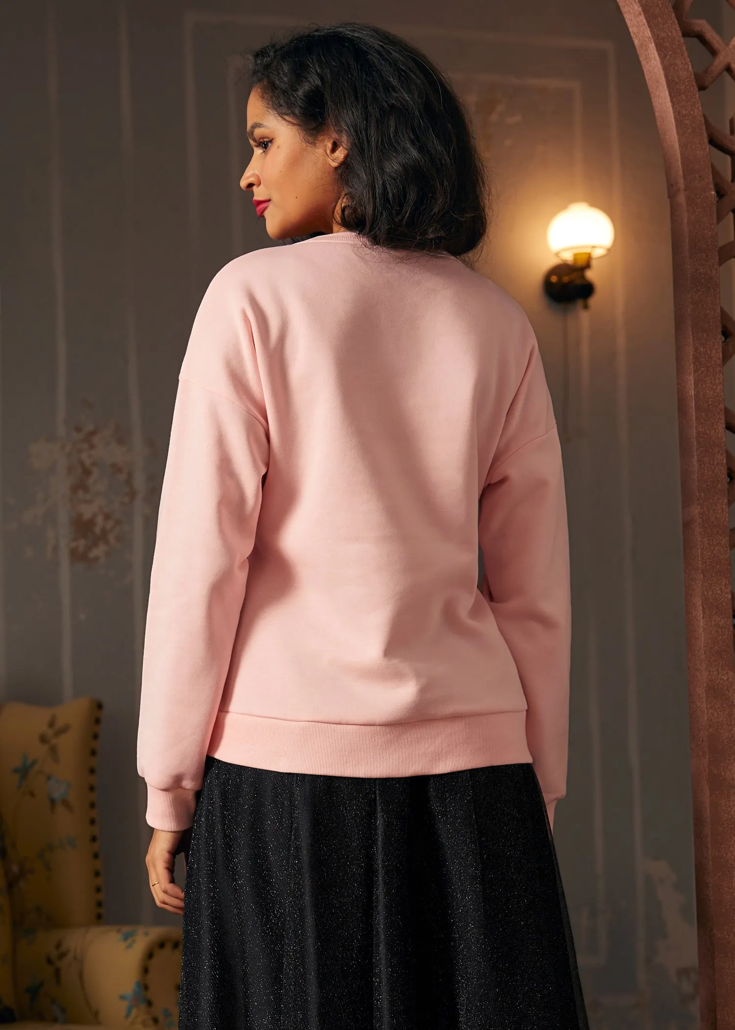 Festive Folly Ball Sweatshirt sold by Modcloth product image thumbnail 3