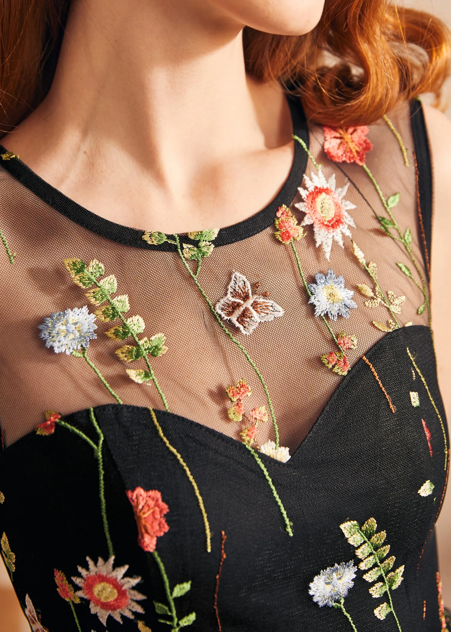 Mystique Mirage Fit & Flare Dress sold by Modcloth product image thumbnail 5