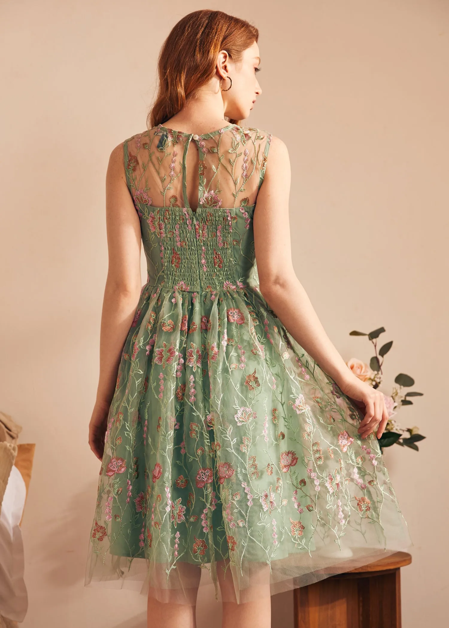 Mystique Mirage Fit & Flare Dress sold by Modcloth product image thumbnail 3