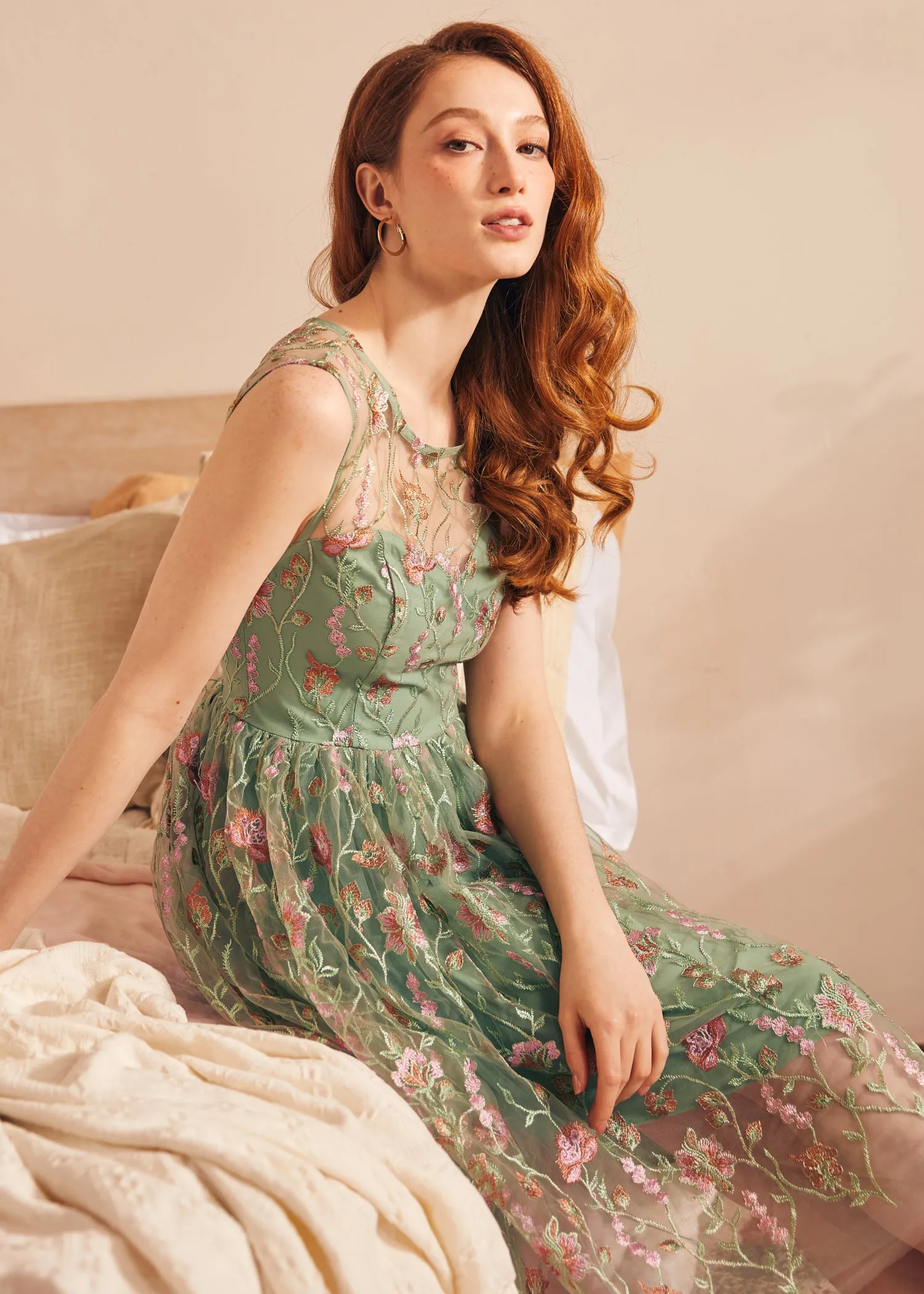 Mystique Mirage Fit & Flare Dress sold by Modcloth product image thumbnail 4