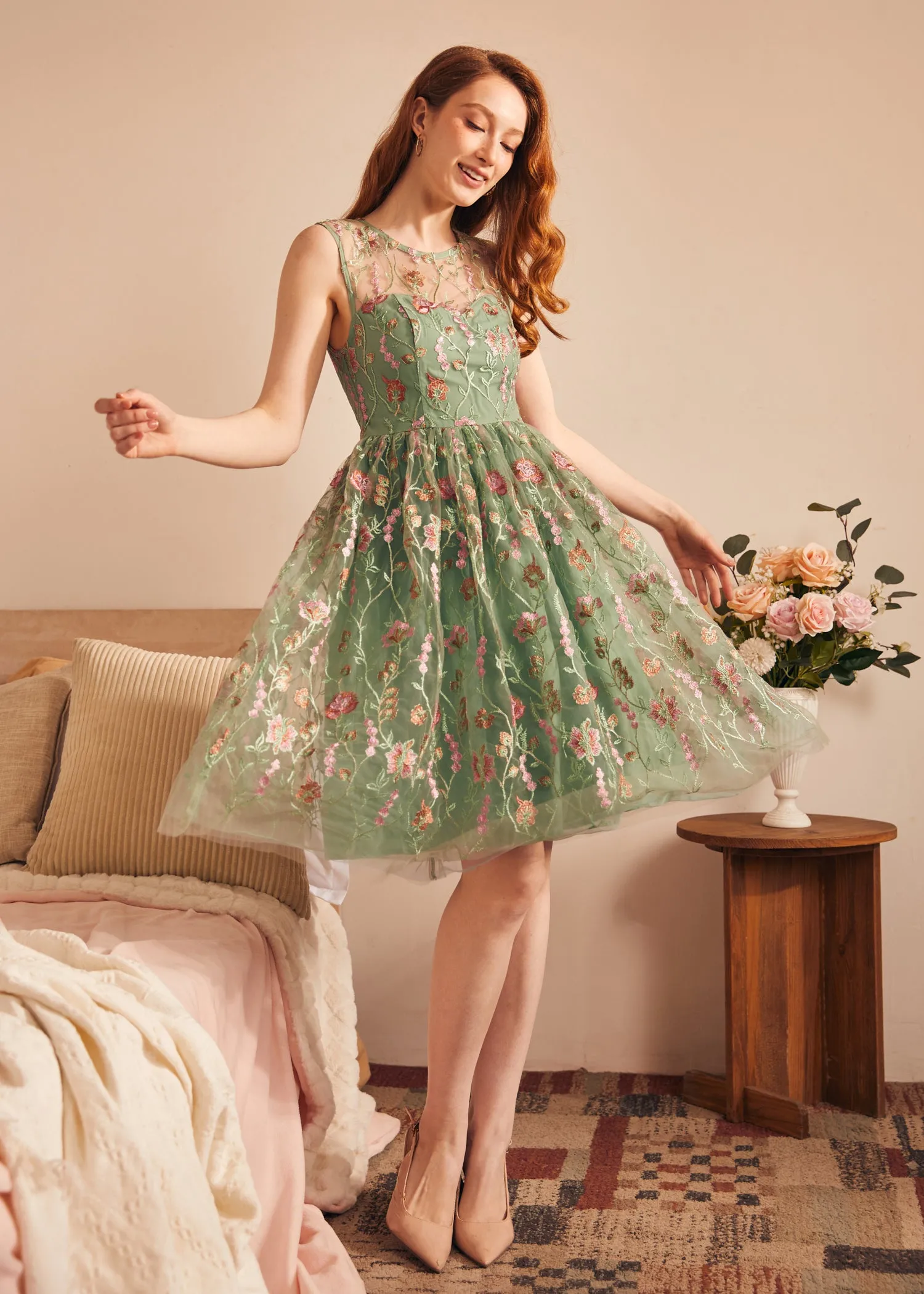 Mystique Mirage Fit & Flare Dress sold by Modcloth product image thumbnail 2
