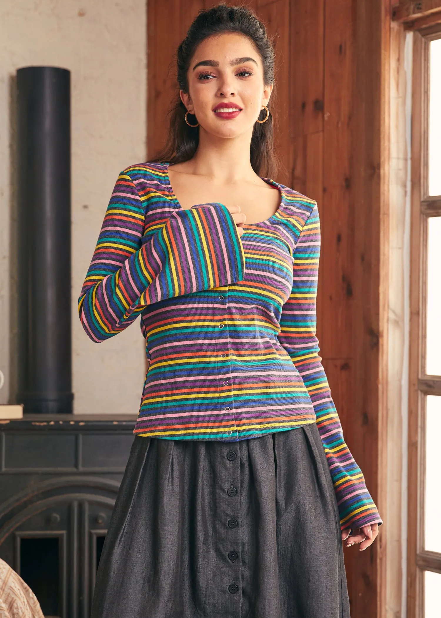 Lost in Love Bell Sleeve Top sold by Modcloth product image thumbnail 2