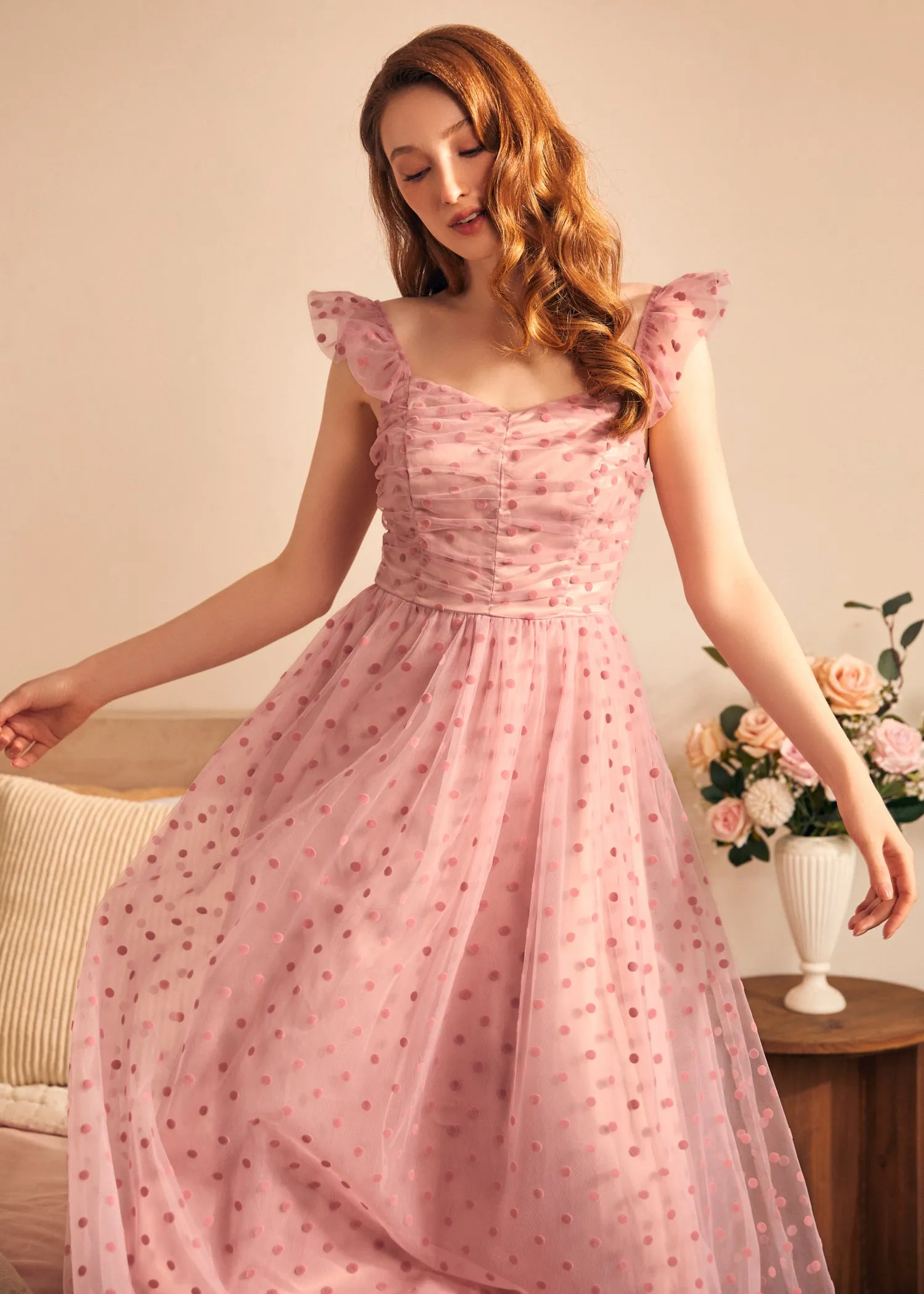 Midsummer Flutter Fit & Flare Dress sold by Modcloth