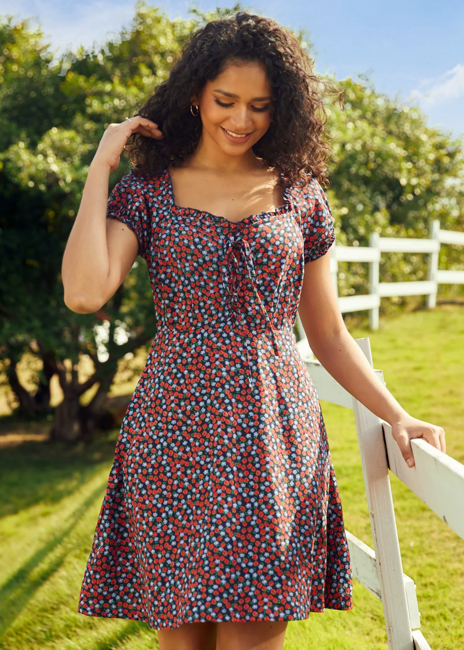 Nostalgic Sweetheart Fit & Flounce Dress (Final Sale) sold by Modcloth product image thumbnail 3