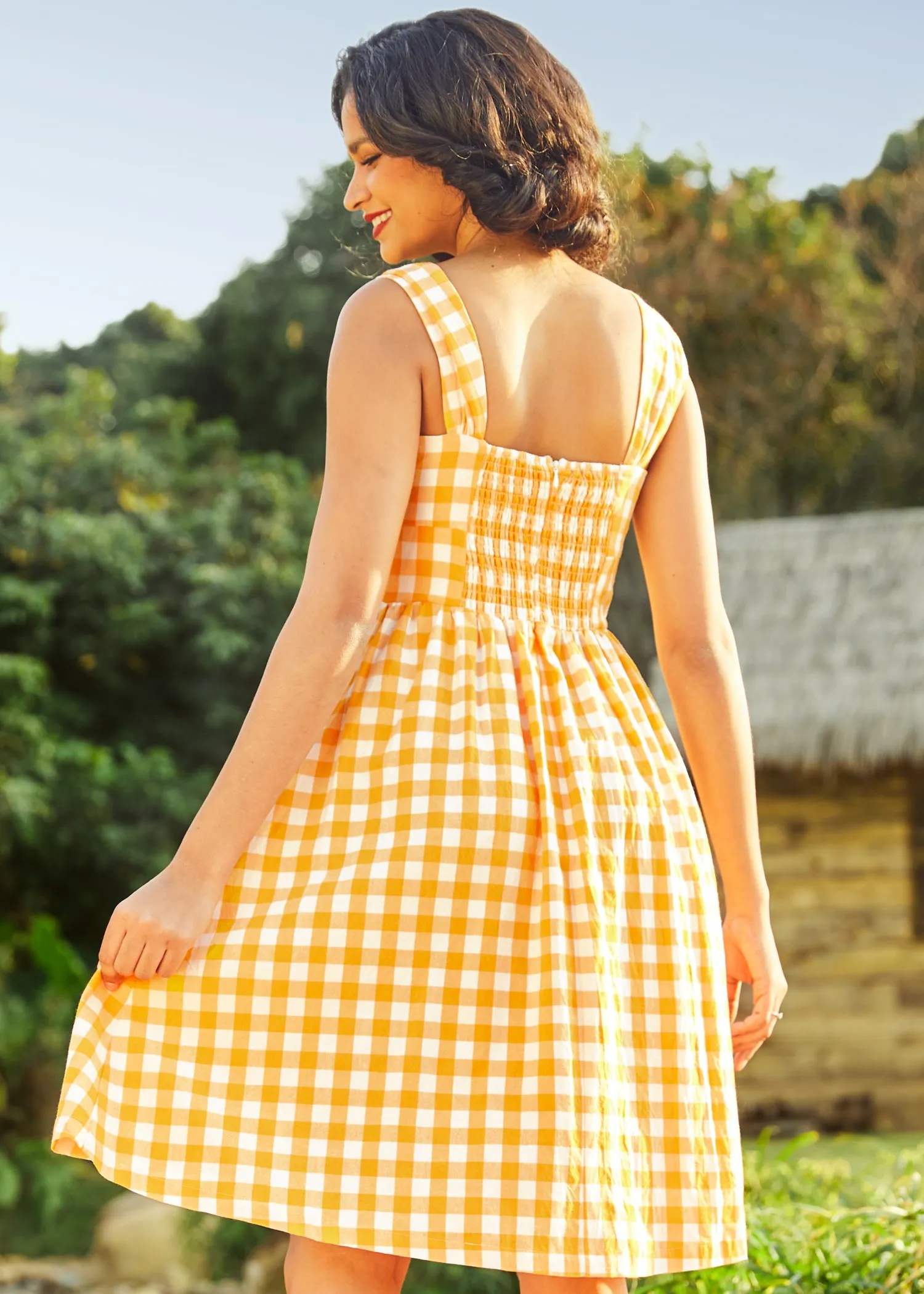 Dance Beneath the Sunrays Fairytale Midi Dress sold by Modcloth product image thumbnail 5