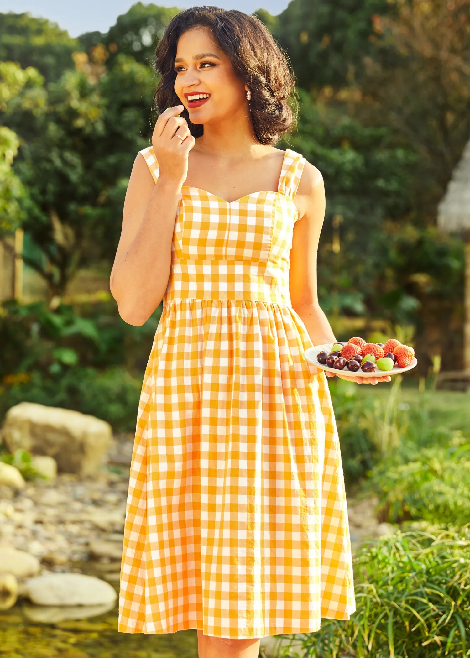 Dance Beneath the Sunrays Fairytale Midi Dress sold by Modcloth product image thumbnail 3