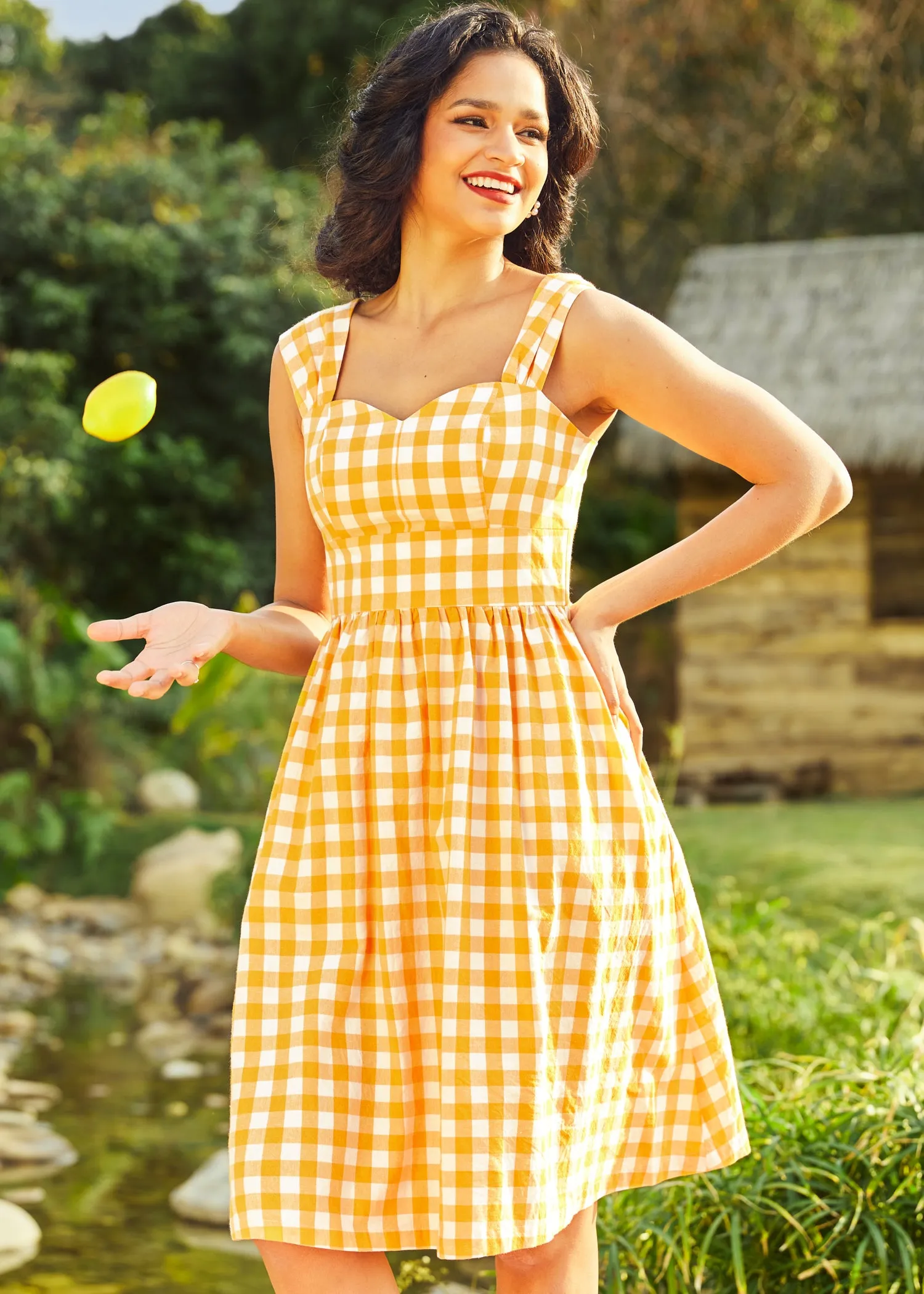Dance Beneath the Sunrays Fairytale Midi Dress sold by Modcloth