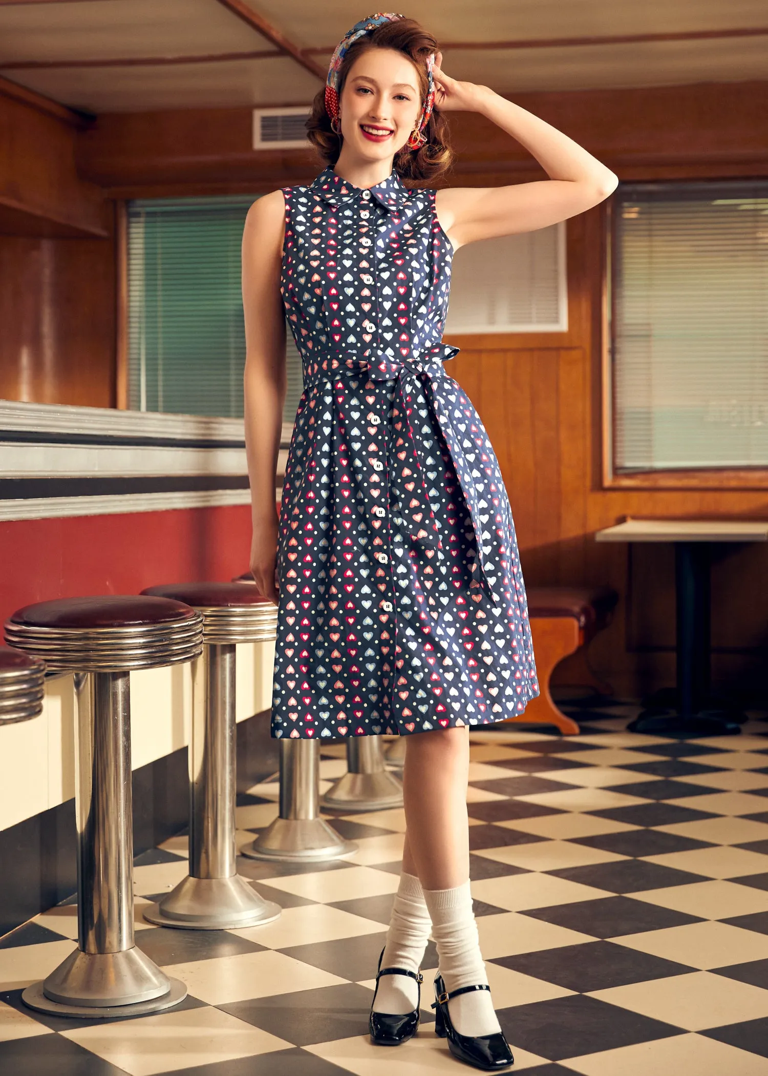 Can't Slow My Roll Shirt Dress sold by Modcloth