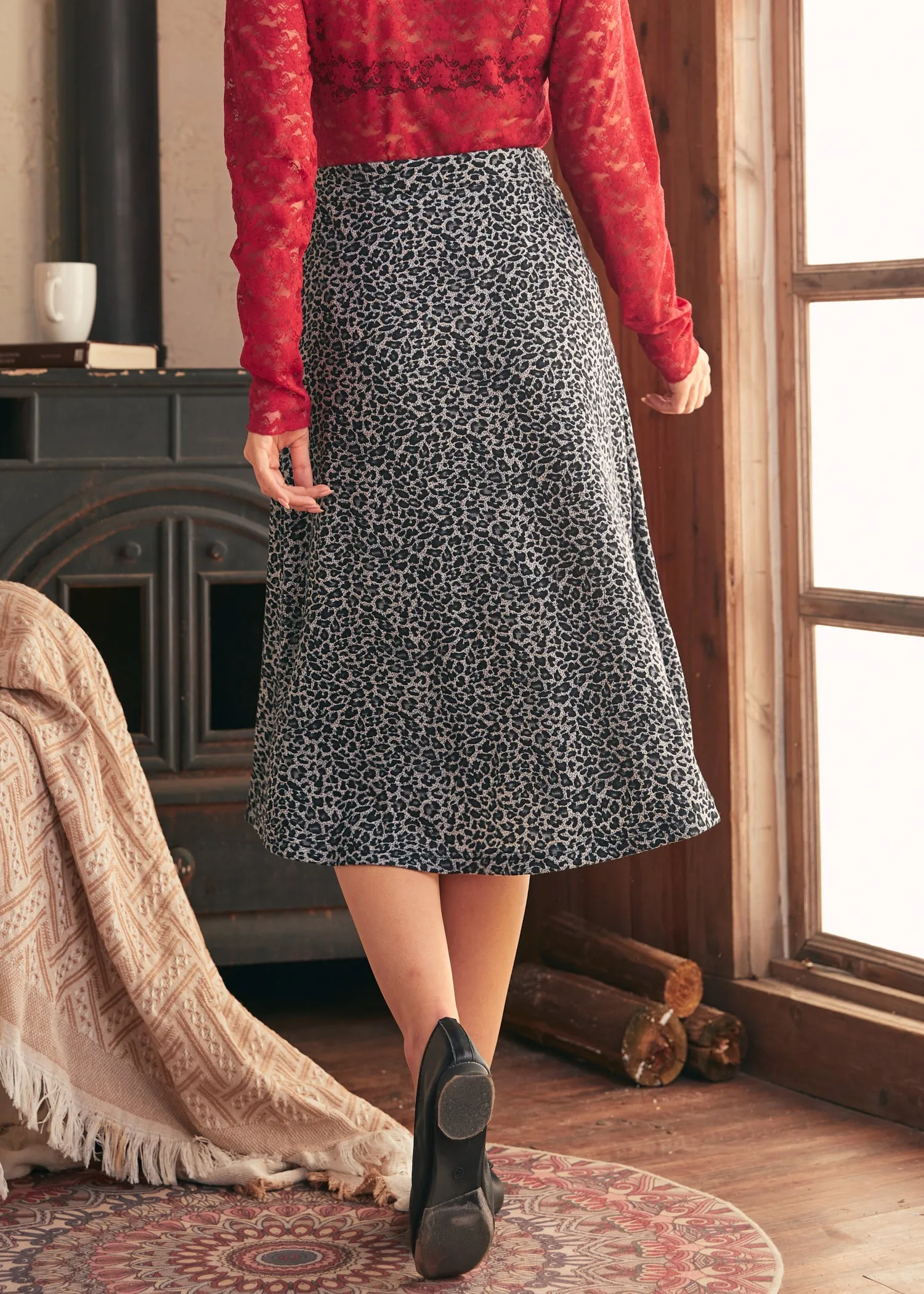 Excellence Attained Knit Midi Skirt sold by Modcloth product image thumbnail 3
