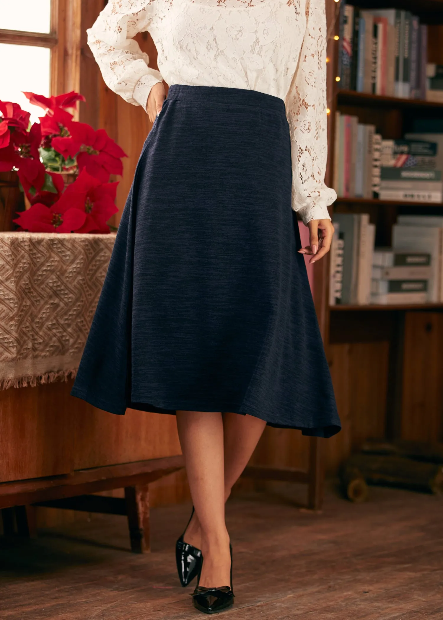 Excellence Attained Knit Midi Skirt sold by Modcloth product image thumbnail 4