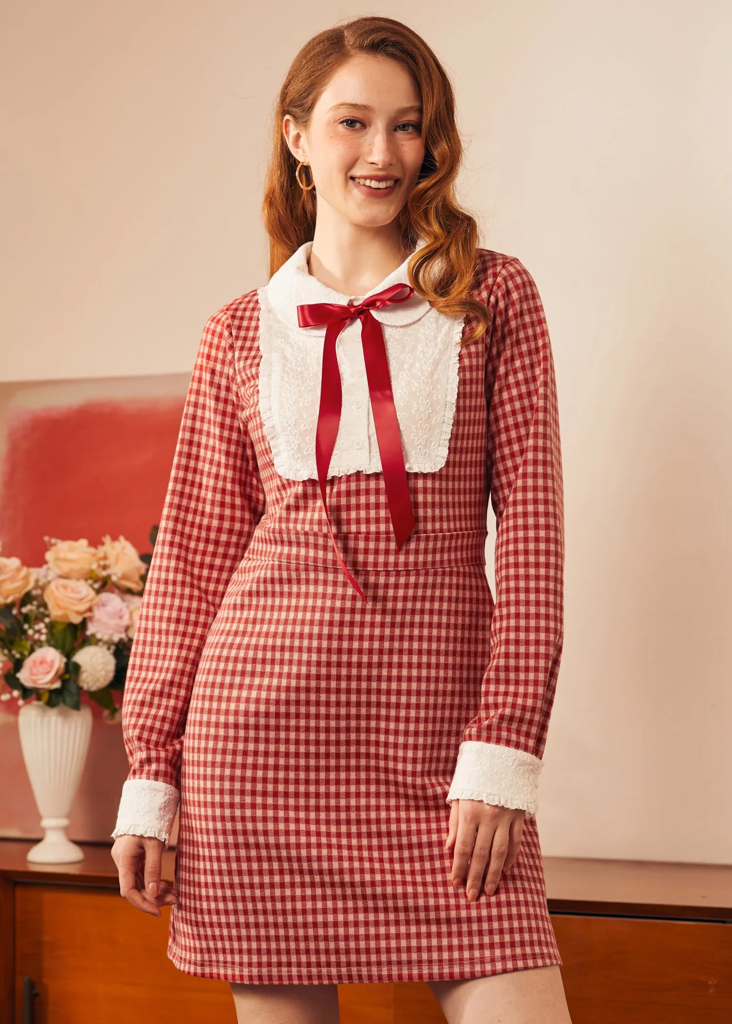 Vintage Vision Tie-Neck Dress sold by Modcloth