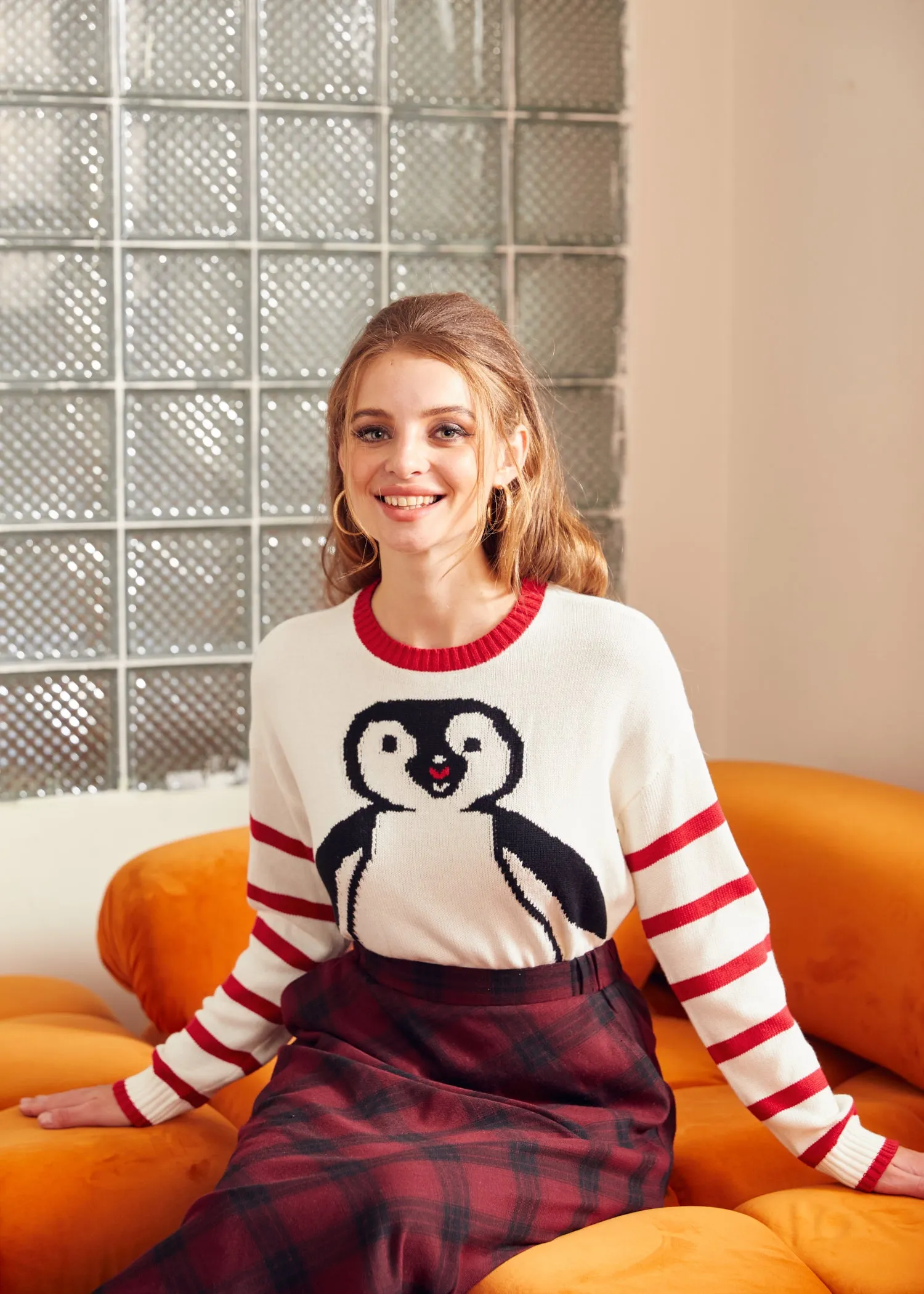 Timeless Striped Tapestry Crewneck Sweater sold by Modcloth product image thumbnail 4