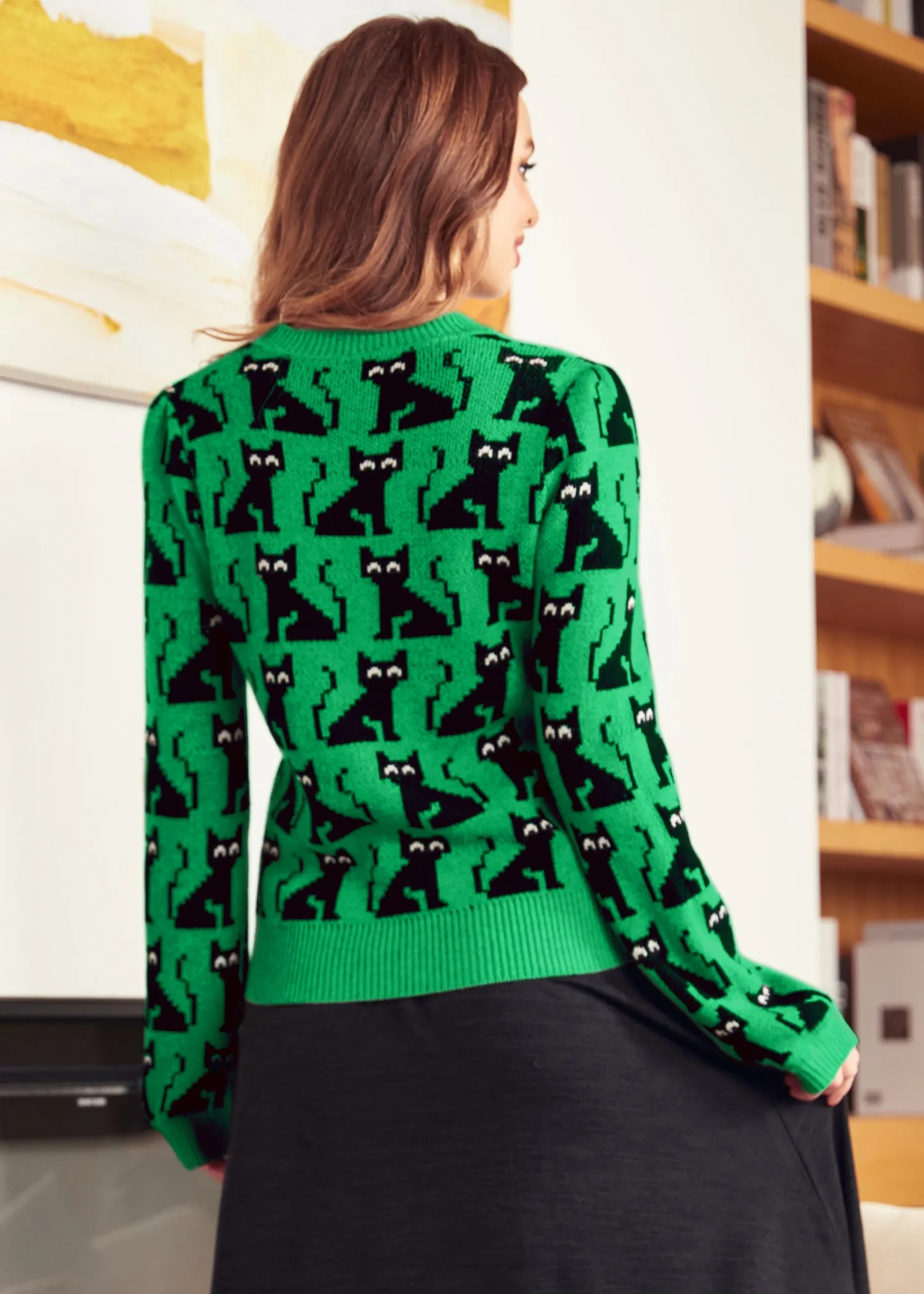 Notes of Nostalgia Crewneck Pullover sold by Modcloth product image thumbnail 4
