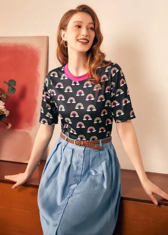 Lucky Charm Rainbow Tee (Final Sale) sold by Modcloth