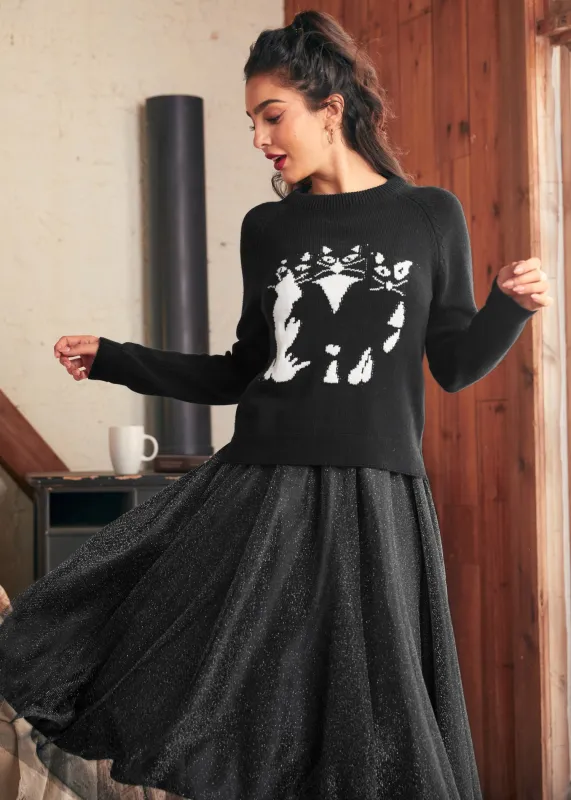 Full of Nostalgia Crewneck Pullover sold by Modcloth