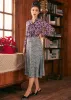 Excellence Attained Knit Midi Skirt sold by Modcloth