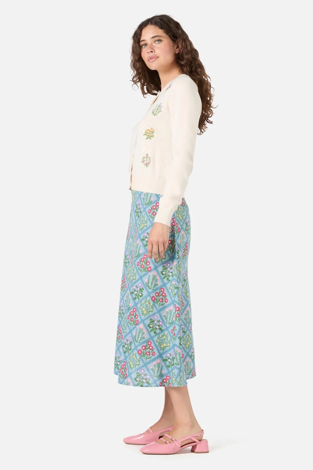 Lattice Embroidered Cardigan sold by Modcloth product image thumbnail 3