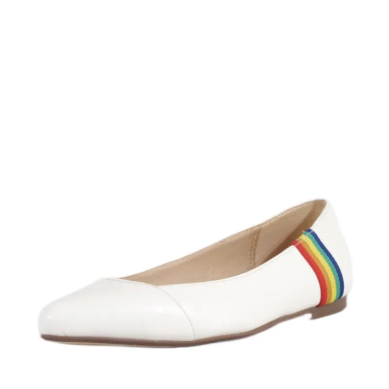 Pammy Rainbow Ballet Flats sold by Modcloth