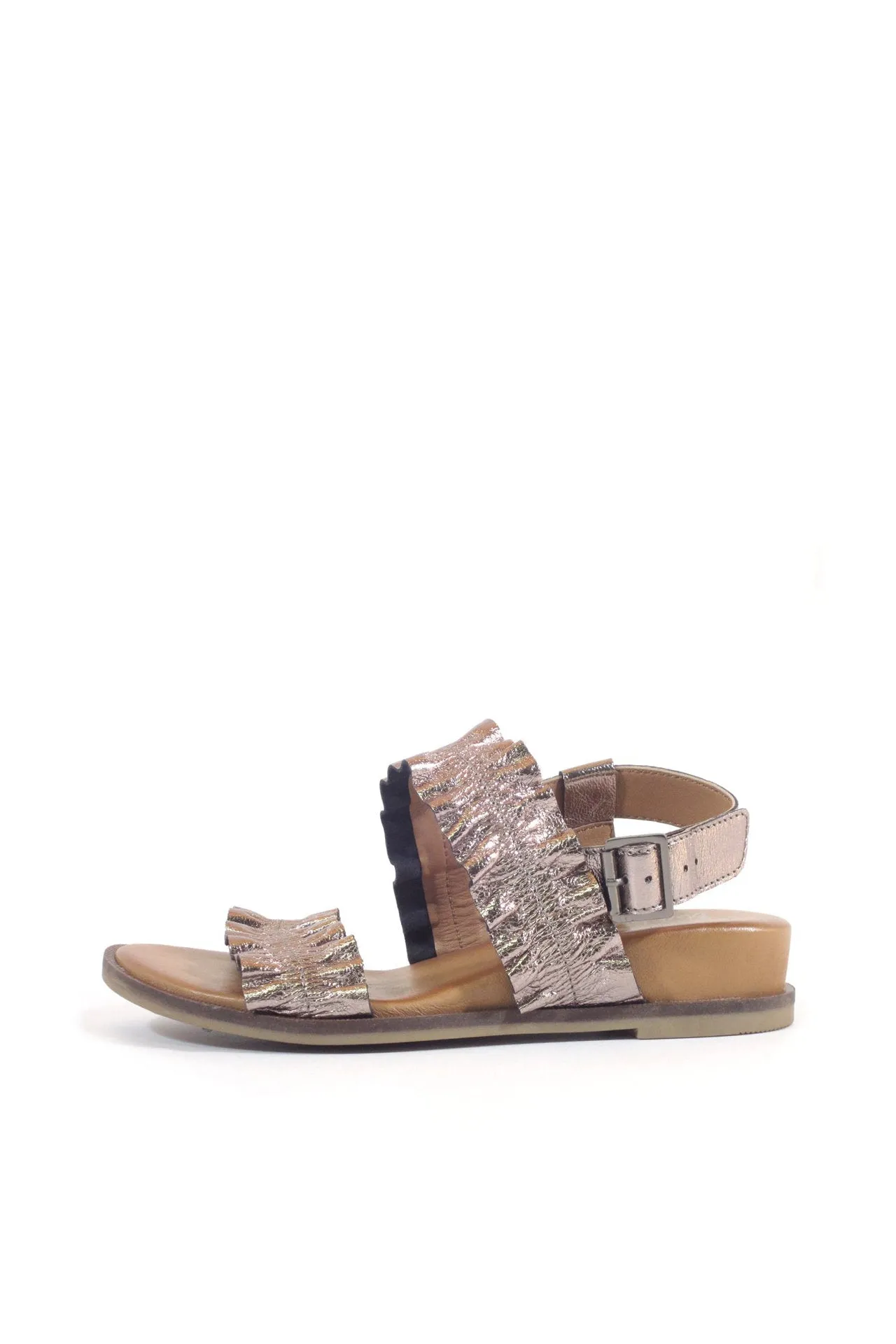 Roche Ruched Leather Sandals sold by Modcloth product image thumbnail 3