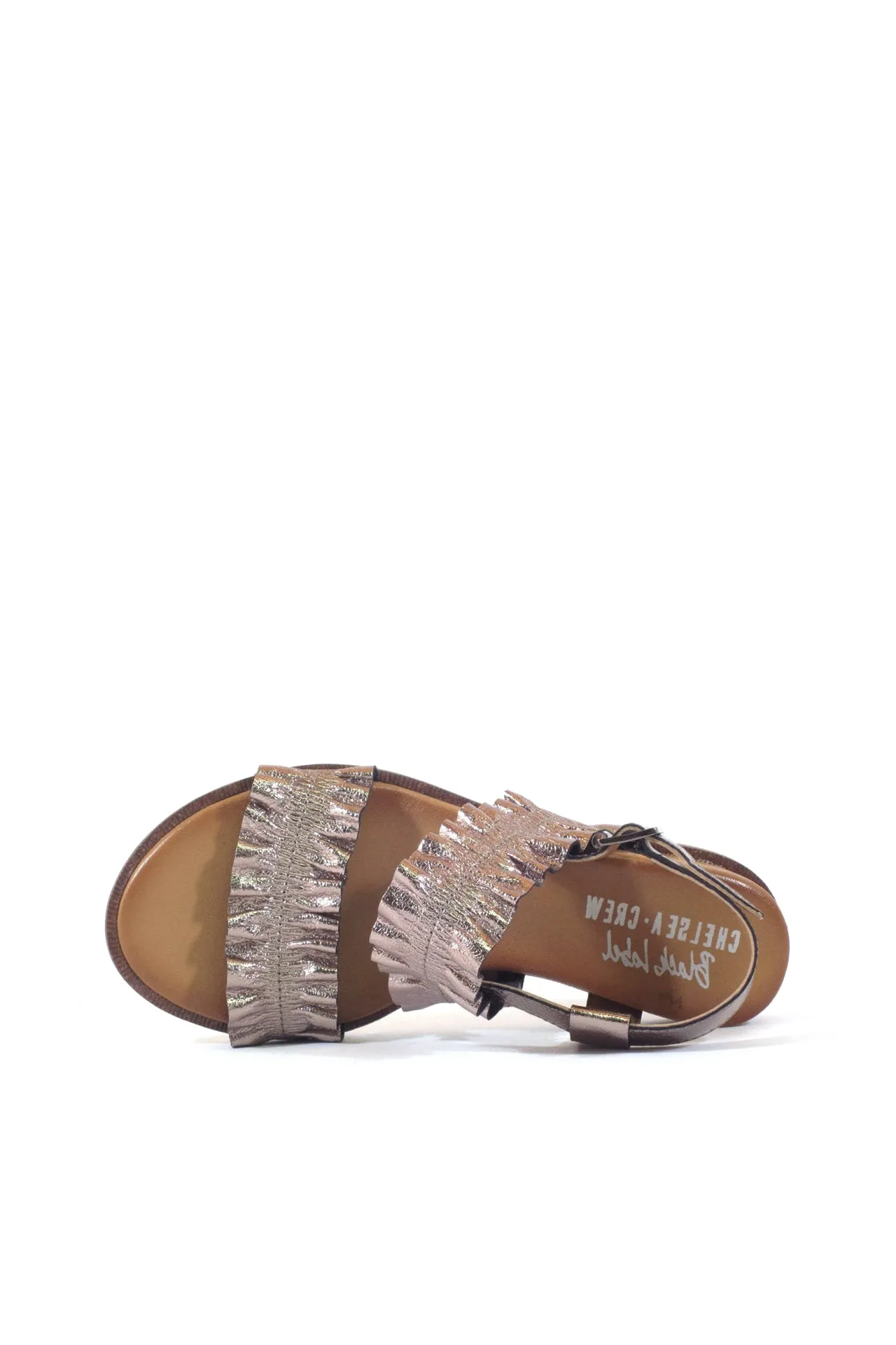 Roche Ruched Leather Sandals sold by Modcloth product image thumbnail 2