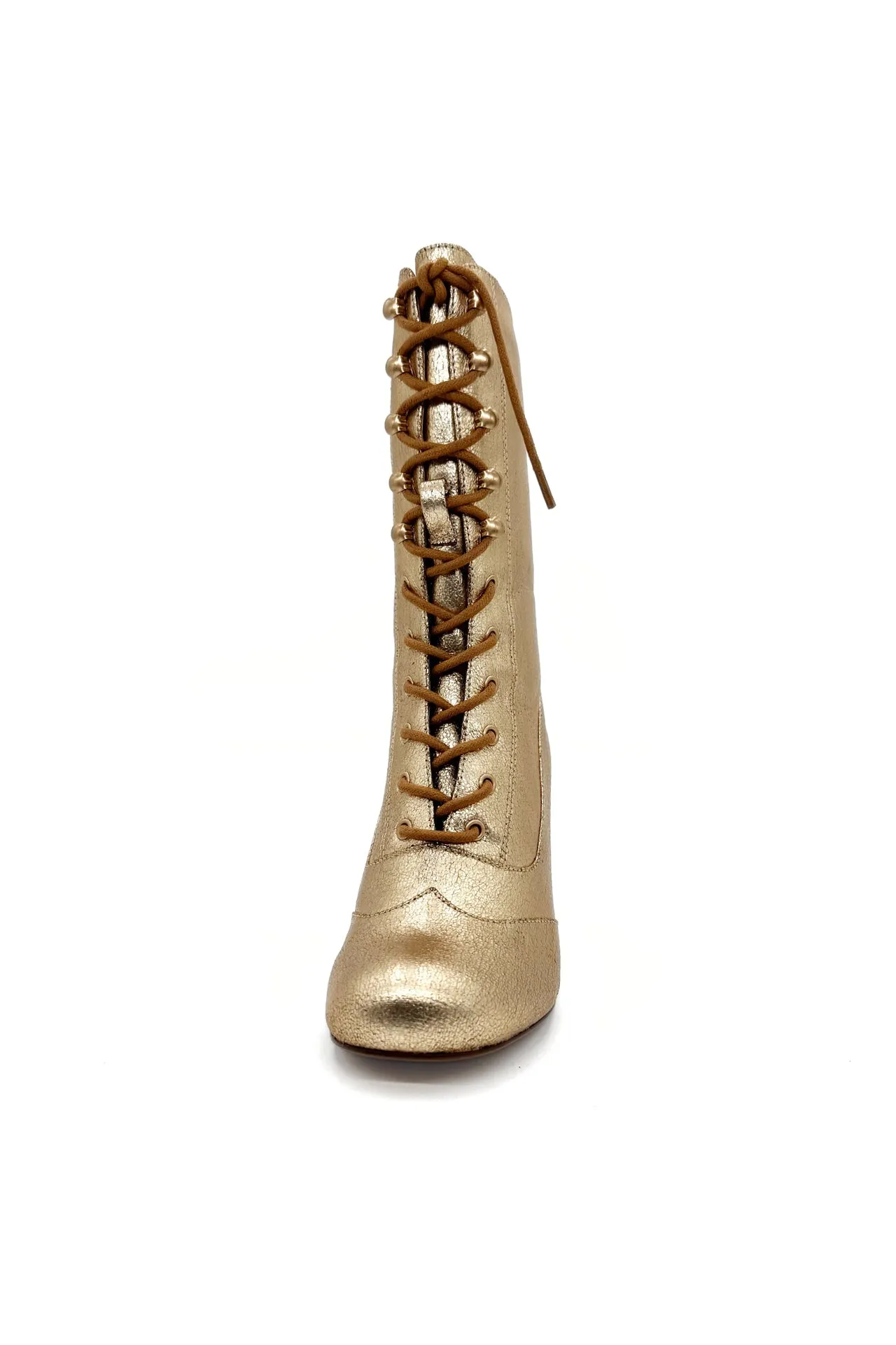 Claire Metallic Victorian Boots sold by Modcloth product image thumbnail 4