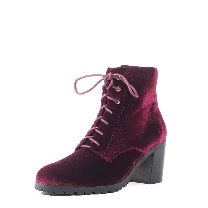 Timothy Velvet Booties sold by Modcloth product image thumbnail 4
