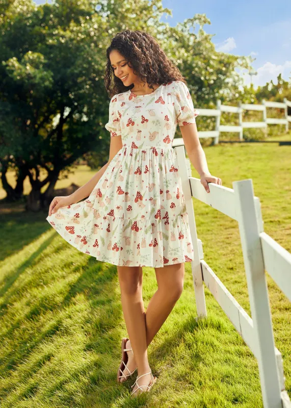Harmony Printed Dress sold by Modcloth