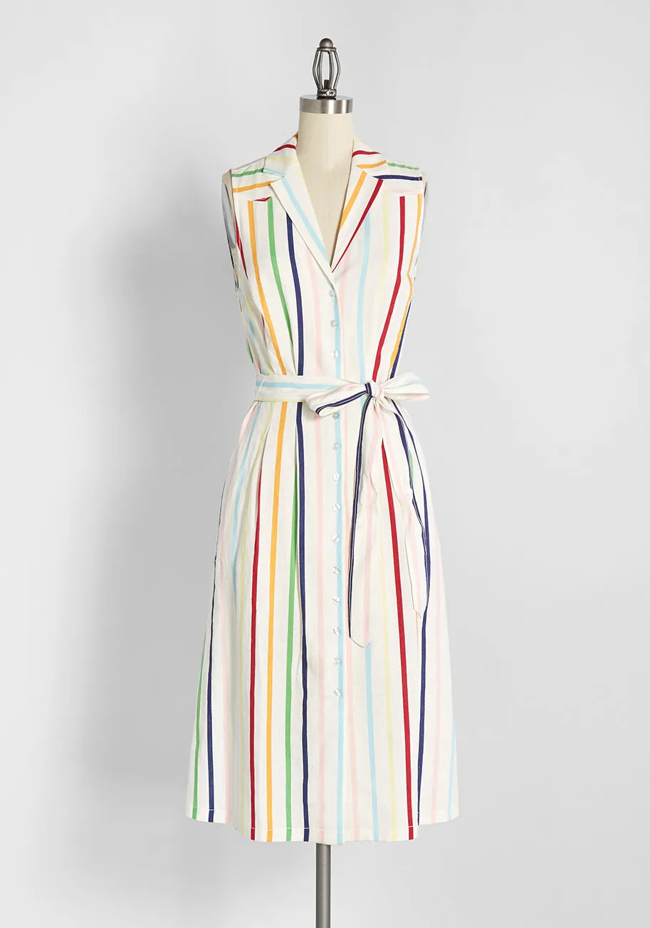 Slow Tide Rollin' Shirt Dress sold by Modcloth