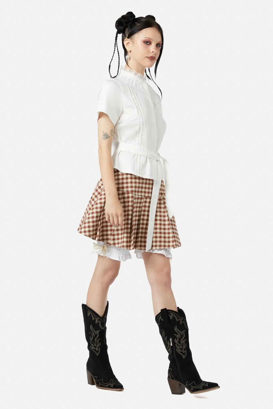 Sunset Lace Trim Blouse sold by Modcloth product image thumbnail 2