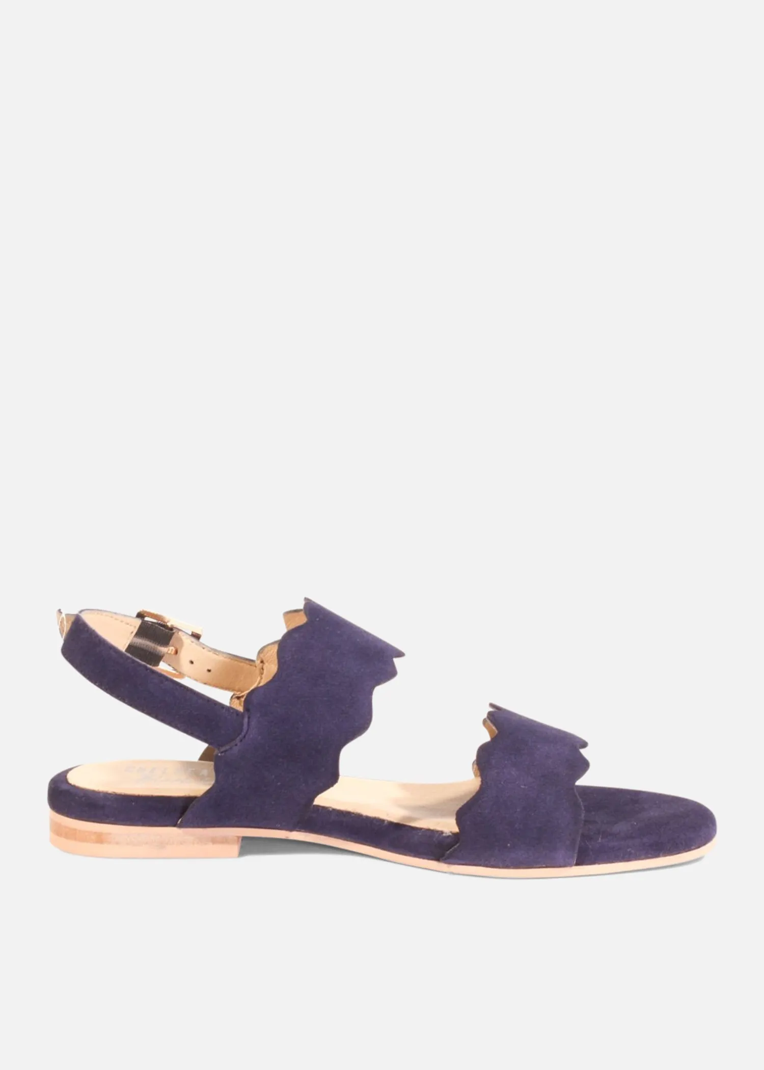 Jarden Suede Scallop Sandals sold by Modcloth product image thumbnail 5